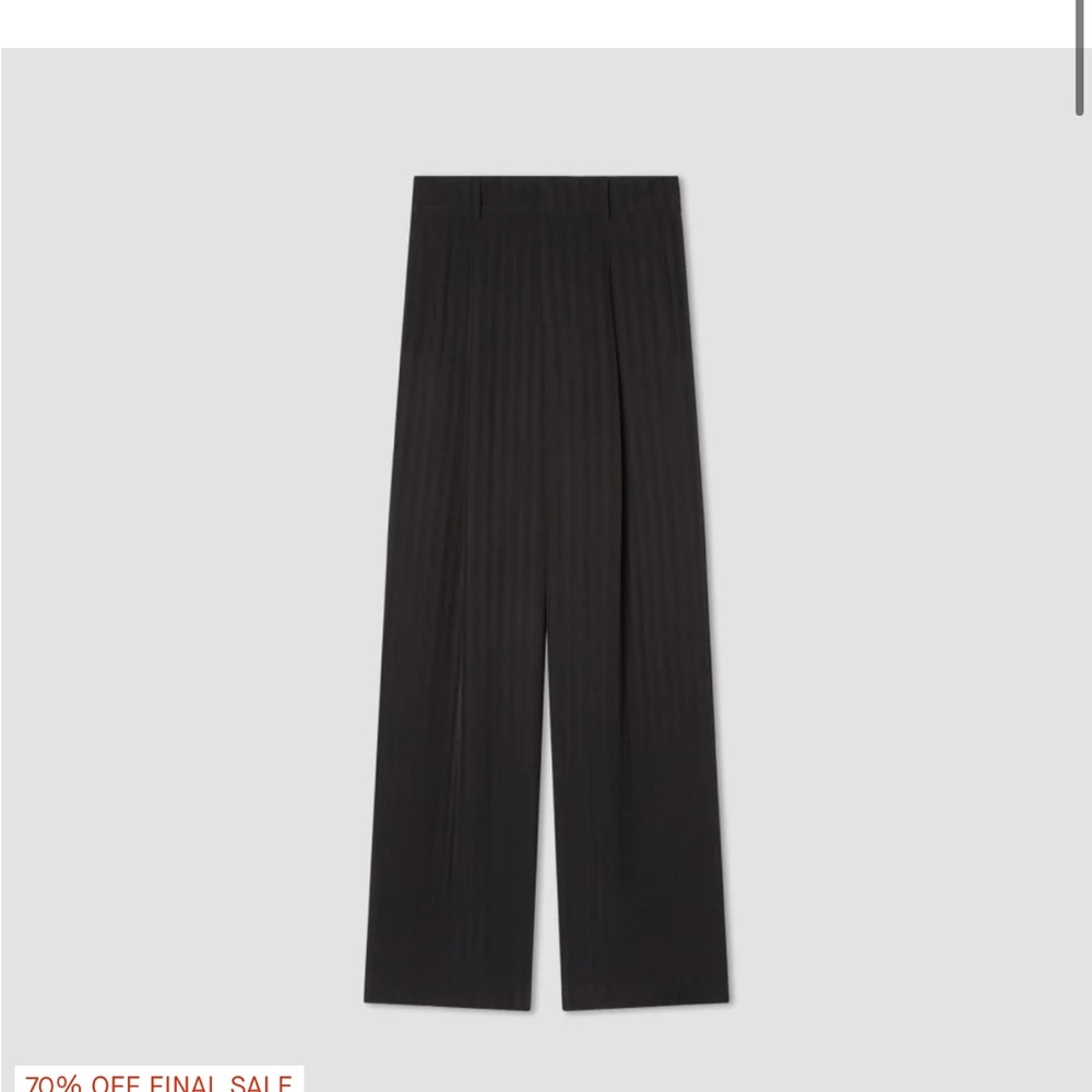 Everlane THE CITY STRIPE WAY-HIGH®
DRAPE PANT size 4